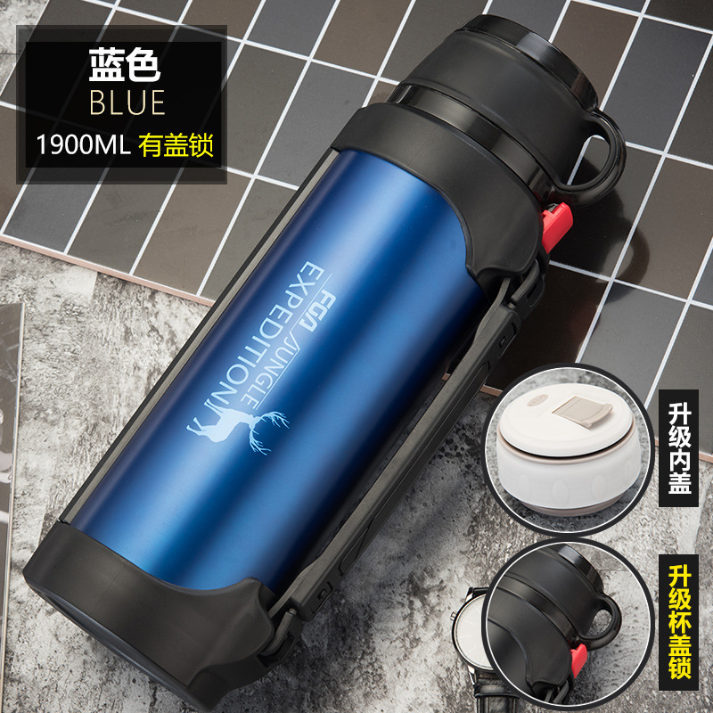 Fuguang herborera de aislamiento térmico de gran capacidad para hombres al aire libre herborera de viaje portátil para estudiantes dormitorio botella de agua caliente al por mayor compra de grupo