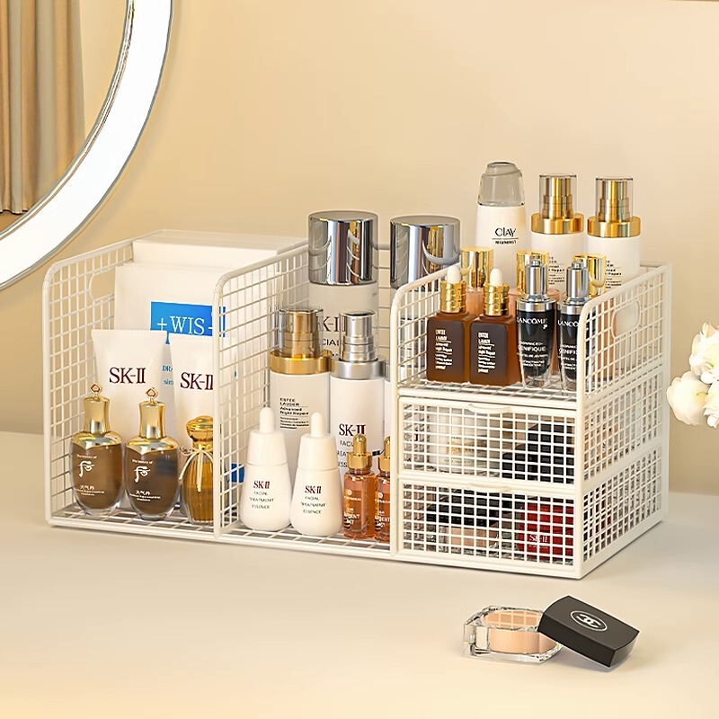 Desktop Storage Rack desk file storage rack bedside dressing table bay window table small desk organizing rack