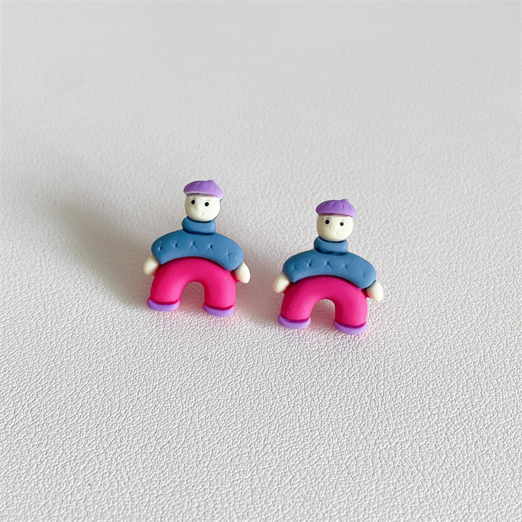 Cute Geometric Synthetic Resin Womenu0027S Earrings 1 Pair