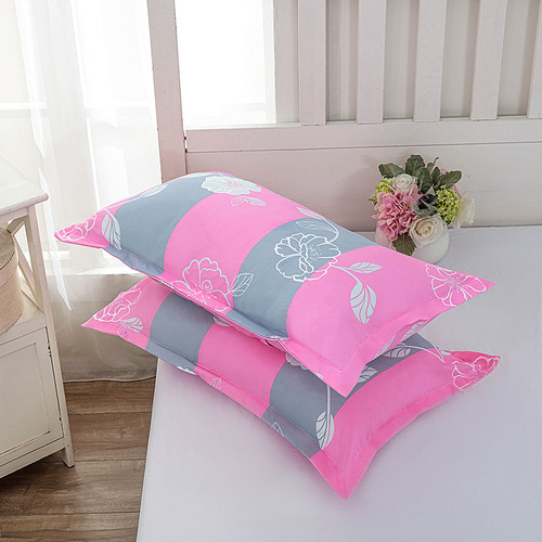 Reactive printing light luxury brushed imitation cotton pillowcase wholesale pillowcase bedding pillow core cover manufacturer