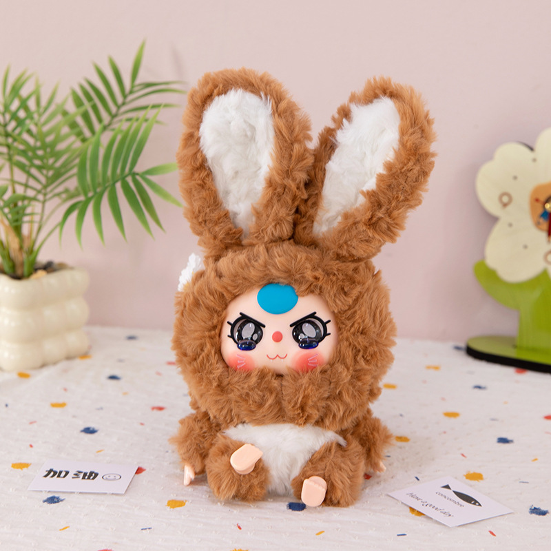 ネット有名人の3歳のぬいぐるみリリーラビットタウンシリーズ人形かわいいビニール人形3歳卸売|undefined