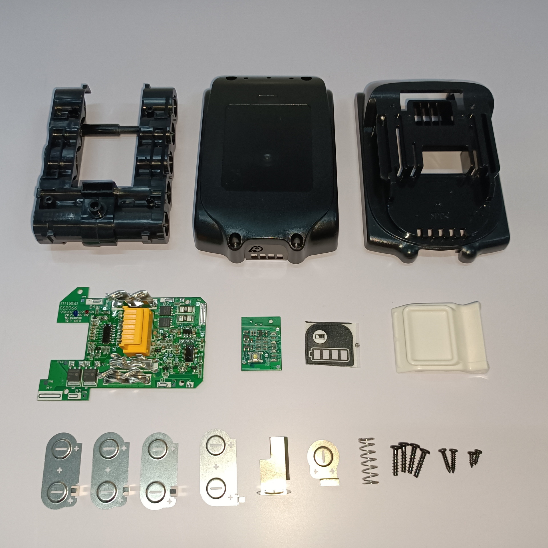 替代Mak 牧田18V工具电池套料 5芯 BL1820B 18650款 带灯 大板款