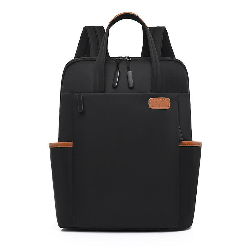 Waterproof Oxford Laptop Backpack, Printed Crossbody Mommy Bag_voghion.com