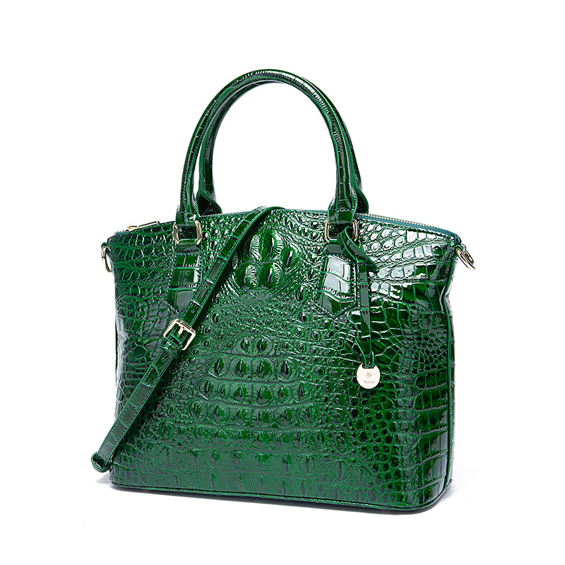 Crocodile Brahman 3D Neue Handtasche aus echtem Leder für Damen Doukuai Live Broadcast Organization_voghion.com