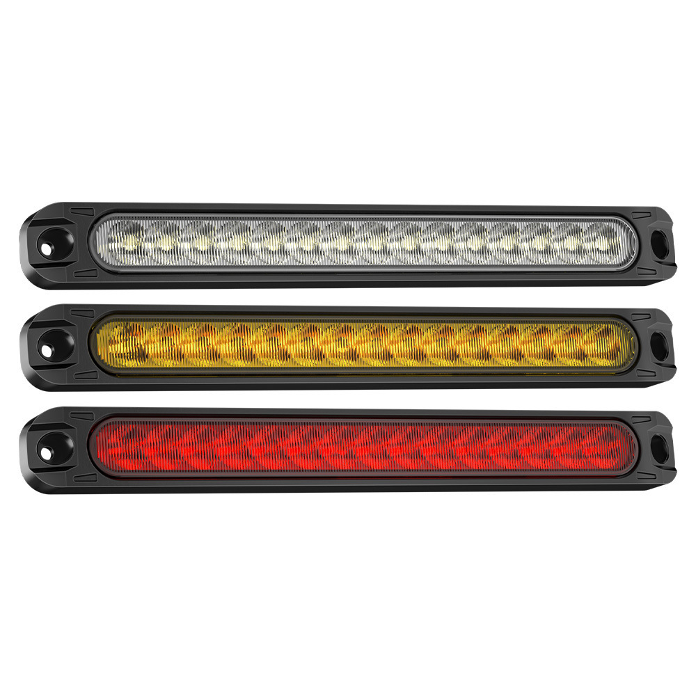 High Brake Light Tail Light Car Truck Truck Trailer 12V24V Universal 15Led Flash Light Running Water Light