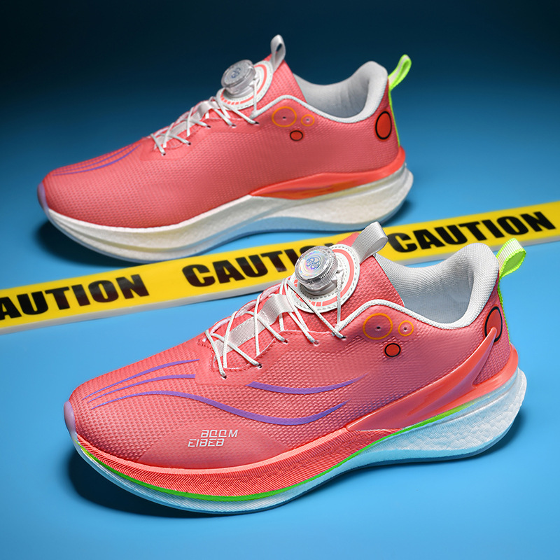 Red Rabbit 8pro placa de carbono de palma completa zapatos de carreras de amortiguación para hombres y mujeres parejas de botón giratorio zapatos juveniles