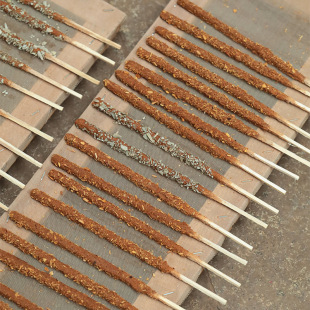 Simple processing handmade aromatherapy stick natural Argentina line incense holy wood cedar sage line incense wholesale