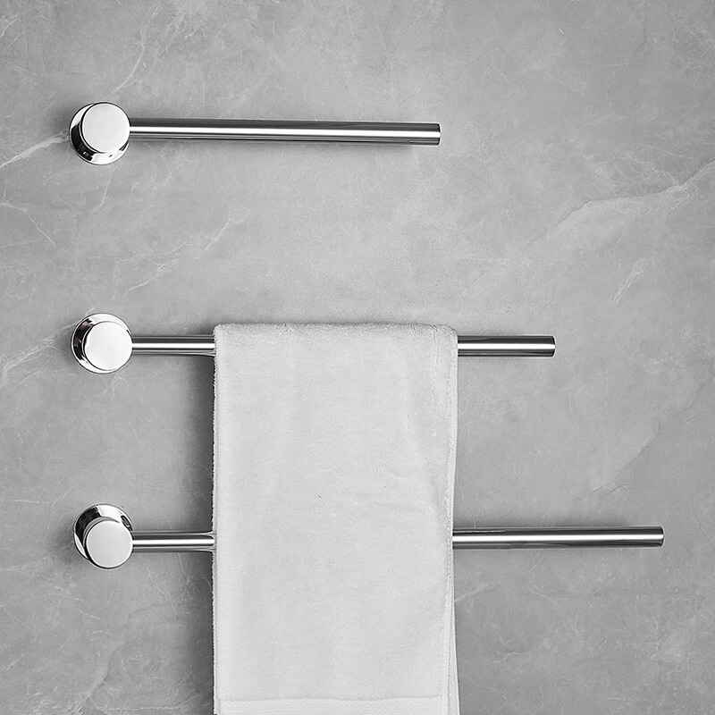 All Copper Unilateral Towel Rack Bathroom Towel Rod Single Rod Towel Rack Hotel Bathroom Extremely Simple Creative Hanging Rod All Copper Unilateral Towel Rack Bathroom Towel Rod Single Rod Towel Rack Hotel Bathroom Extremely Simple Creative Hanging Rod