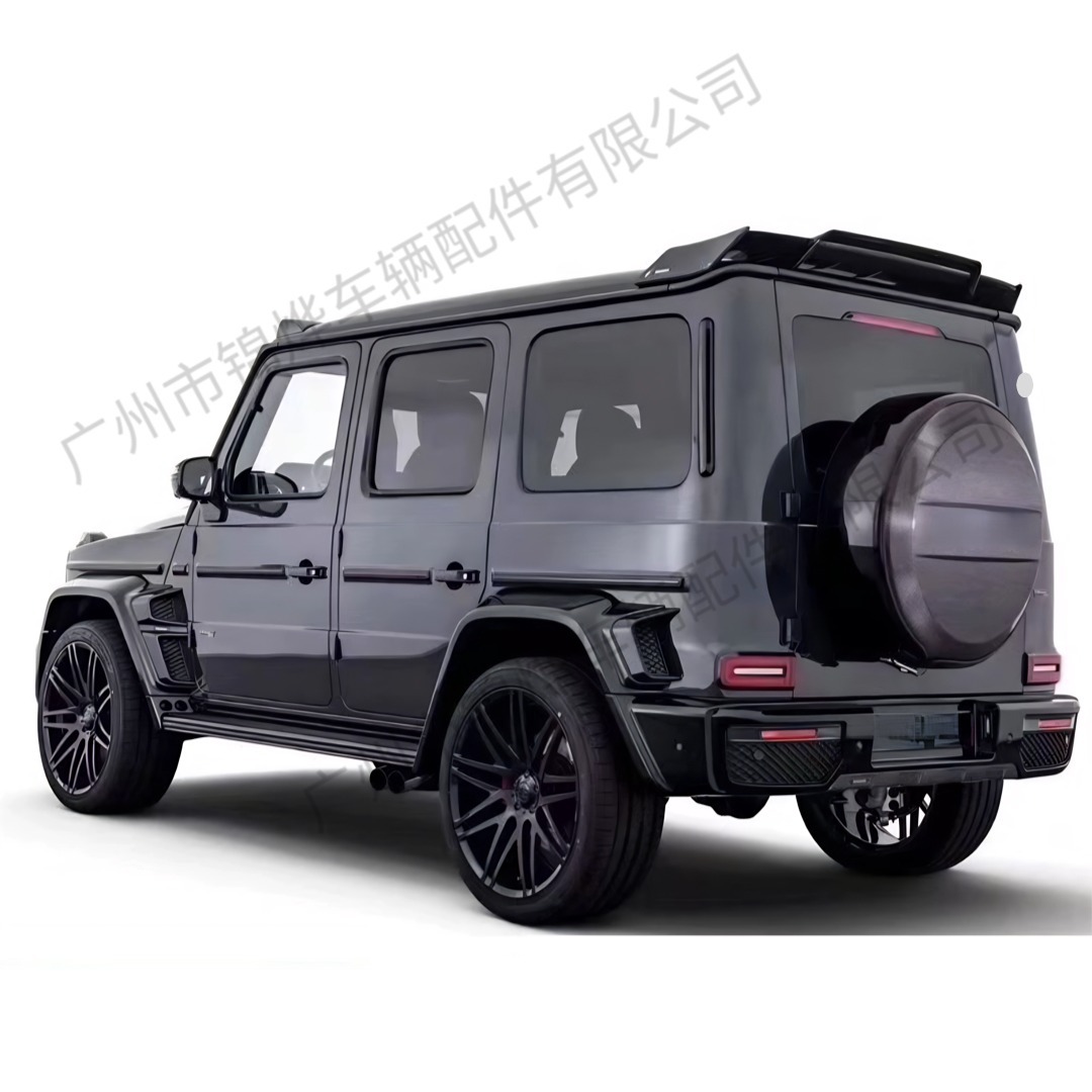 Suitable for 18-26 Mercedes-Benz G-Class W464 W465 Brabus style top spoiler, rear spoiler, fixed wing, made of ABS material