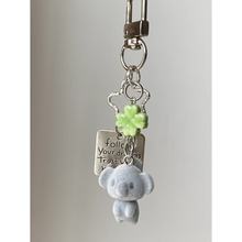 【四叶草考拉】星星爱心手机链挂件咕本小考拉植绒包包挂链钥匙扣