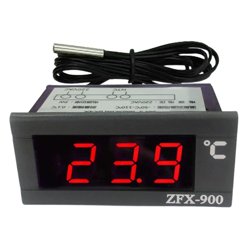 ZFX-900 встроенный термометр холодильник морозильник цифровой дисплей температуры Панель метр