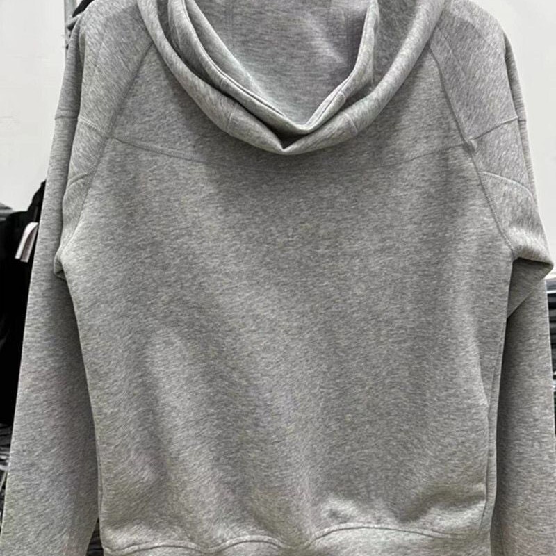 2025 invierno y otoño chaqueta de entrenamiento de ocio para hombres a prueba de viento nueva chaqueta con capuz de punto de acondicionamiento físico