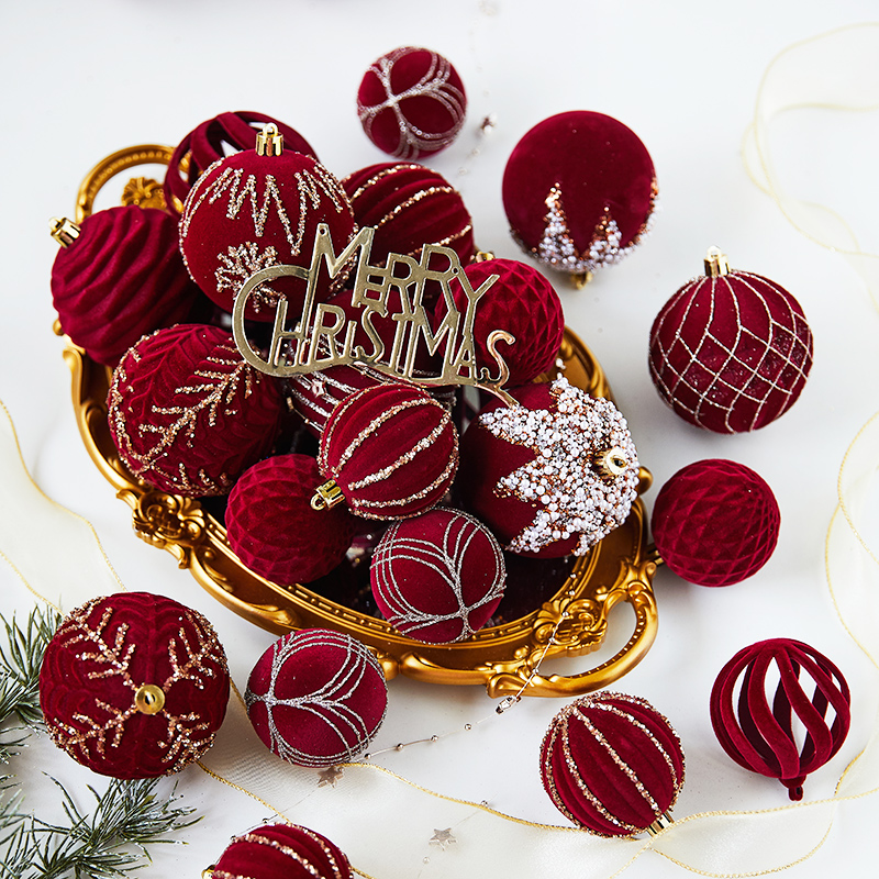 Navidad bolas de decoración de árbol de Navidad2026 nuevo árbol de Navidad decoración de Navidad colgante colgante bola de decoración image 4