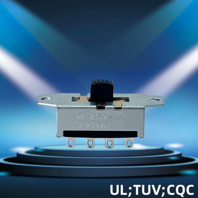 3档拨动开关XN-9-2309吹风机煤矿灯具搅拌机吸尘器电源滑动开关