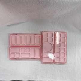 粉色多规格眼影盘多功能盘脸部综合盘包材源头厂家批发可印logo