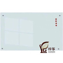 磁性钢化玻璃白板写字板办公室会仪挂式家用培训补习班白板补课