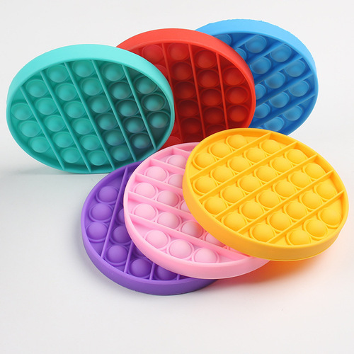 Rainbow Rat Elimination Pioneer Brain-Teasing Stress Relief Press and Play Squeeze and Play Bubble Fun Silicone Chessboard Pressure Relief