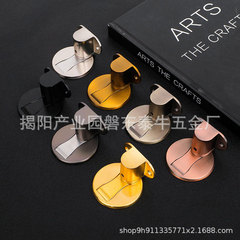 No punching, adjustable floor suction, silent strong magnetic anti-collision door for bathroom, invisible aluminum alloy door suction door stop