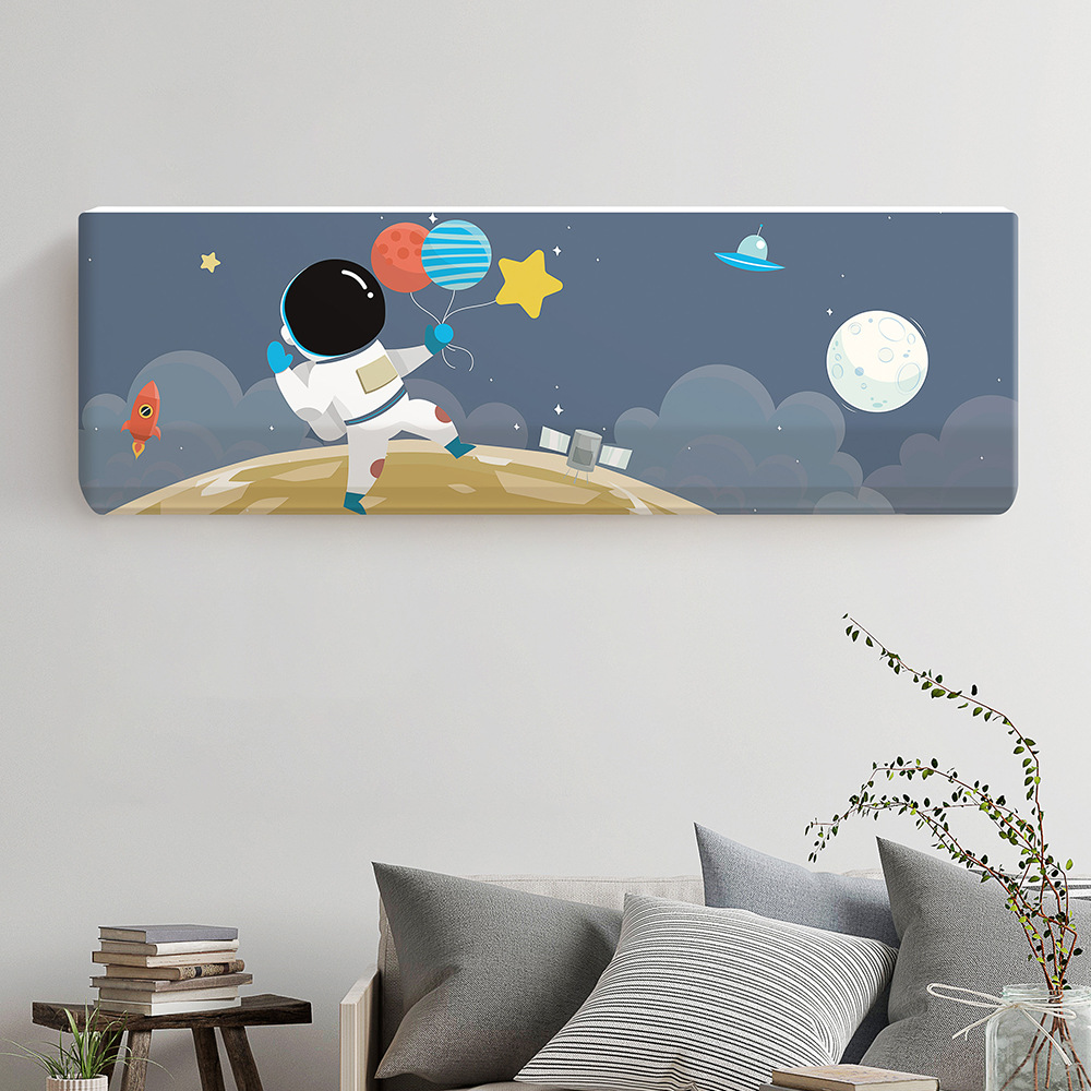 Aire acondicionado cubierta a prueba de polvo colgante general tipo de pared aplicable a la belleza de la cubierta de todo incluido Heigree Xiaomi 2024 nuevo
