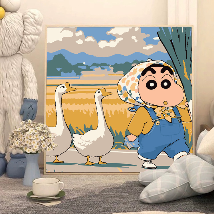 蝶デジタル油絵 diy 着色油絵子供の手描き蝶装飾絵画装飾品メーカー卸売|undefined