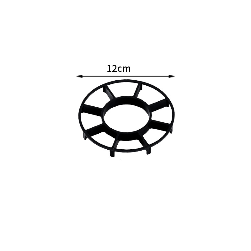 植木鉢の足のプラスチックの植木鉢の底の支えの底の通風の通気性の防腐根の防黒腐プラスチックの家庭用植木鉢のマットの高さ