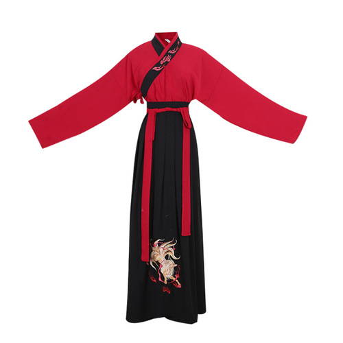 Hanfu men's clothing, handsome martial arts, Chinese style student class uniforms, ancient scholar group uniforms