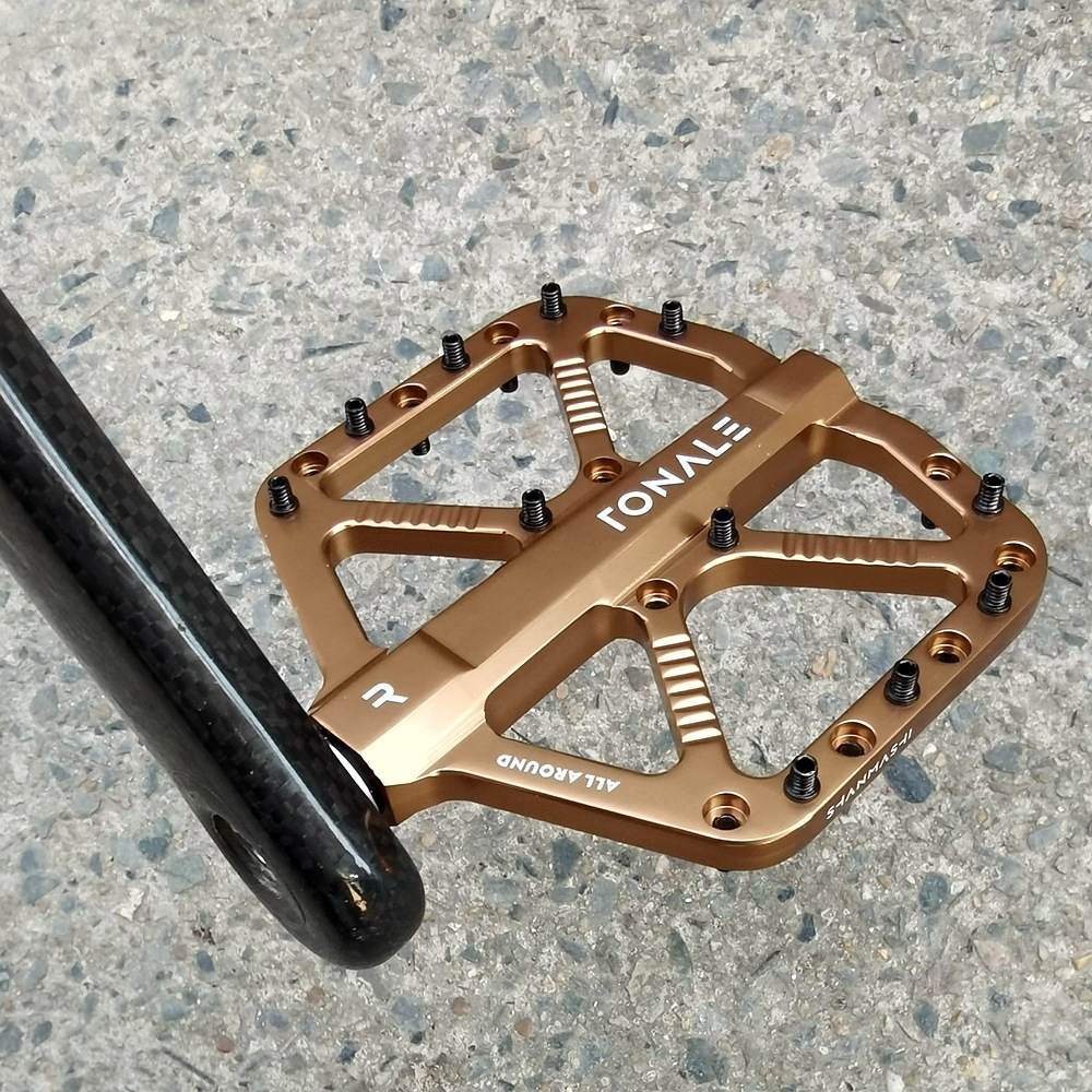 MTB Fahrradpedal Titan rutschfeste CNC 3-Lager Aluminiumlegierung Fahrradpedale Radfahren Fußpedale für Mountainbike-Zubehör – Detail 18