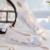 Changzhu Chain Little Deer Ancient Wind Hanfu Sheep in the costume, Lauret Turlus Old Beijing cloth shoes embroidered flower shoes women's bright shoes