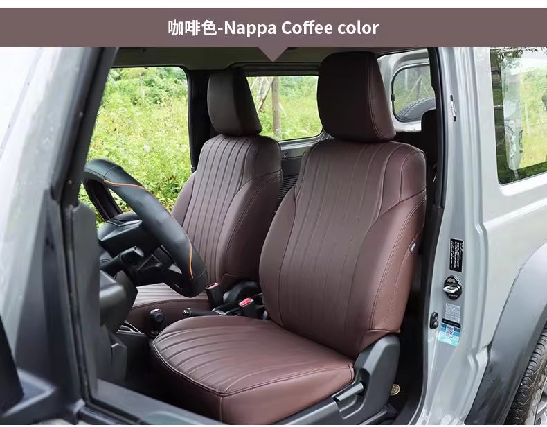 2019-25 New Jimny Jb74 Seat Cushion Jimny Interior Modification Accessories Special Full-Cover Leather Seat Cover
