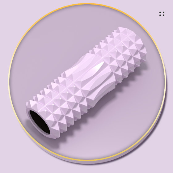 Fitness Relieve Fatigue Roller Yoga Crescent Column Foam Shaft Muscle Relaxation Massage Mace Factory Outlet