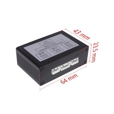 Vehicle camera rear switching side view system