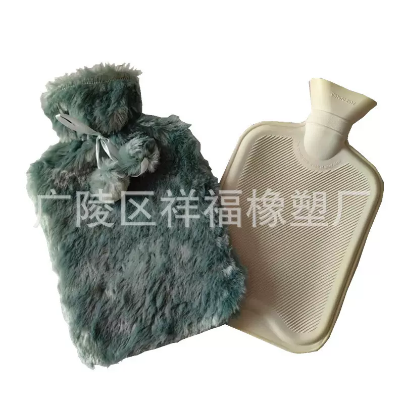 长期供应天然橡胶硅胶注水冲水热水袋、暖手宝  款式多颜色全
