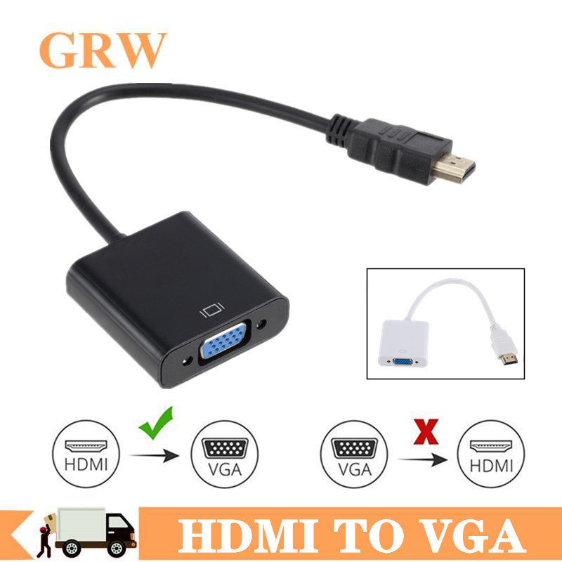 Hdmi-vgaアダプタ/アダプタチップ付きhdmi hd 1080pノートパソコン-vgaモニタ|undefined