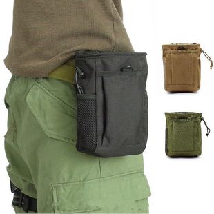 Outdoor Sports Multifunctional Small Recycling Bag Waist Bag Men's Camouflage Tactical Storage Bag Mountaineering Tool Bag Portable