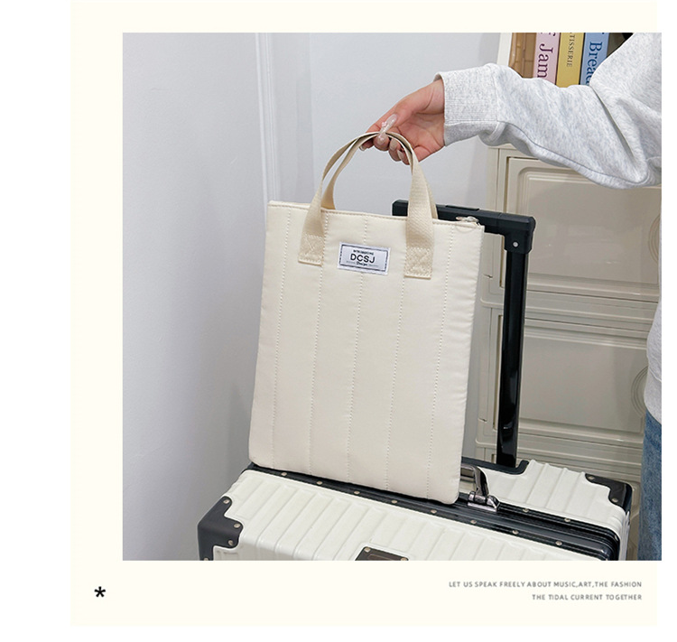 Borsa porta pc donna elegante borsa a mano grande e versatile_voghion.com