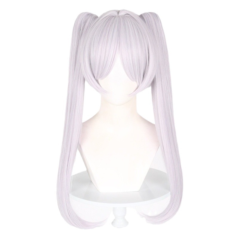 Fu Lilian cos peluca enterrado por cardamomo cuero cabelludo artificial superior color a juego