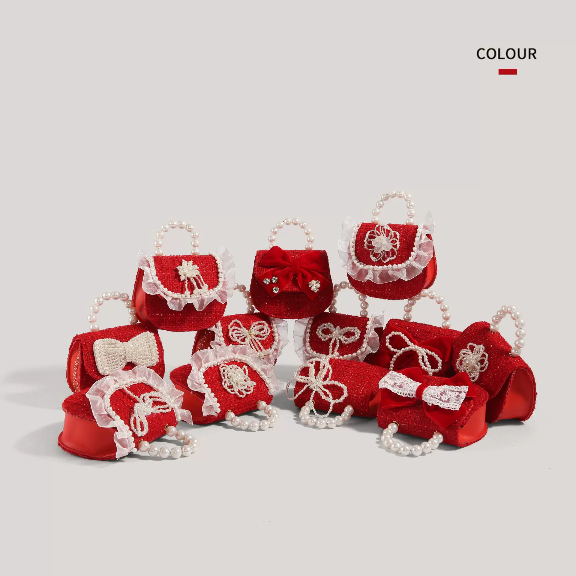 2025新年礼物手提包高级小香风拜年红包洋气女孩儿童斜挎零钱包潮