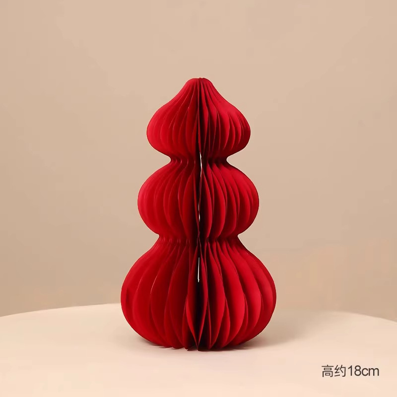 Calabaza de origami de absorción magnética - grande