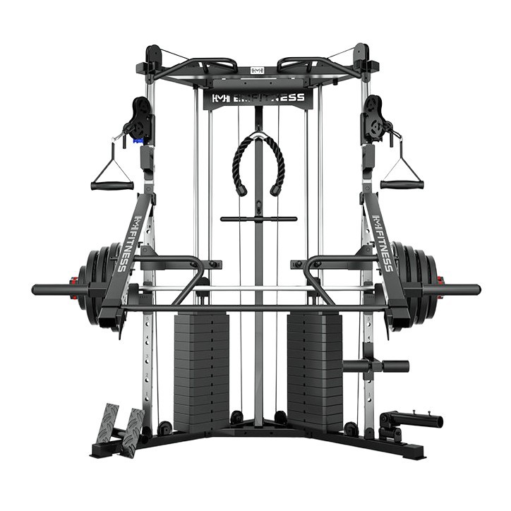 Pájaro pequeño pórtico gimnasio multifuncional integrado dispositivo de entrenamiento integral de alta posición abrazado pecho squat combinación de marco