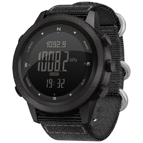 Outdoor mountaineering watch swimming waterproof compass multi-function electronic watch altitude air pressure temperature metronome