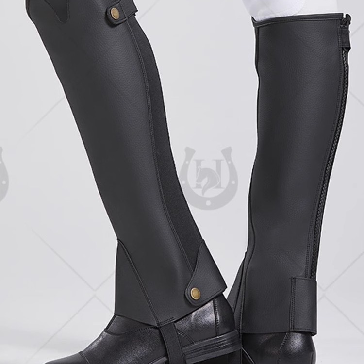 Equestrian Leg Guards for Children and Adults, Riding Gear for Male and Female Riders, Protective Equipment, Cycling Accessories, Available in Various Sizes
