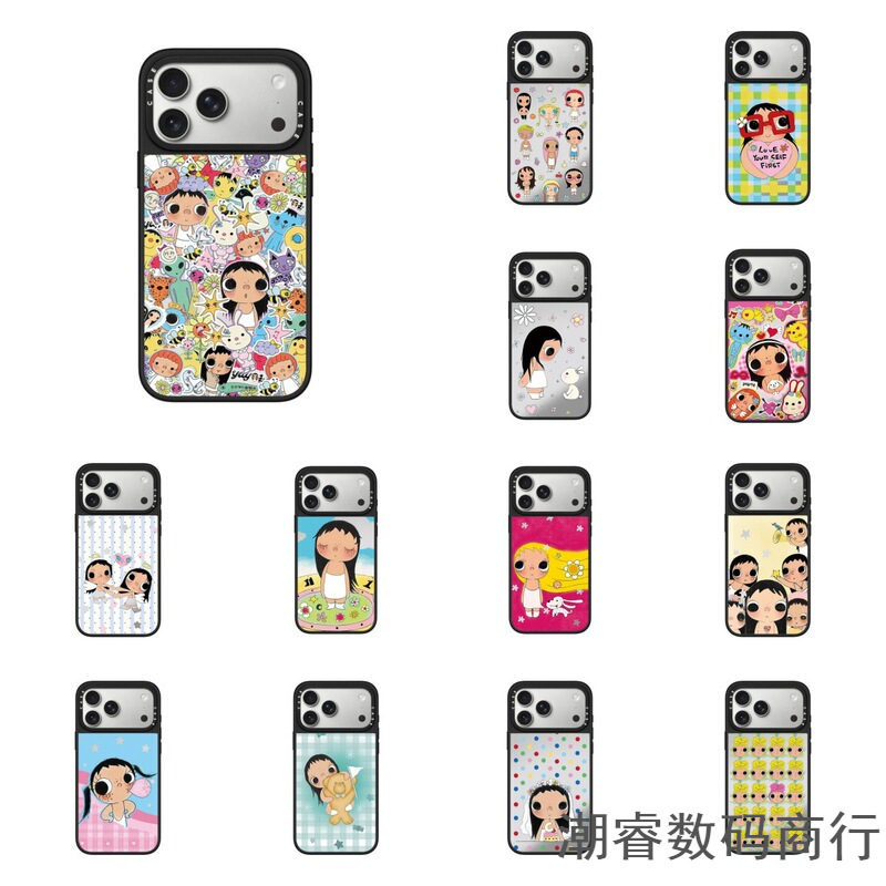 Yuyu sticker princess case suitable for iPhone 17 Pro Max, Apple 16 Pro, anti-drop 15, Little Jade Yuyu