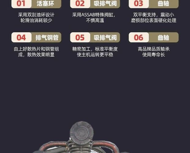 Real stone paint industrial air compressor, high-pressure air compressor for painting, 220V large and small air pumps, 380V for auto repair