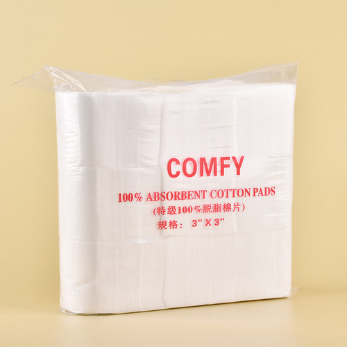 500 piece beauty salon makeup tattoo semi-permanent special absorbent cotton tearable makeup remover cotton sheet manufacturer wholesale
