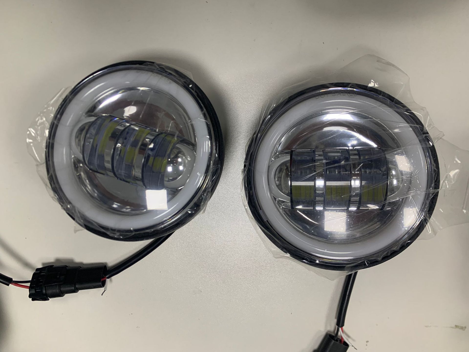 Suitable for Cross-Border Harley Turn Signals, 4.5inch Fog Lights, Led Auxiliary Lights, Wrangler Car Modified Headlights, Front Fog Lights