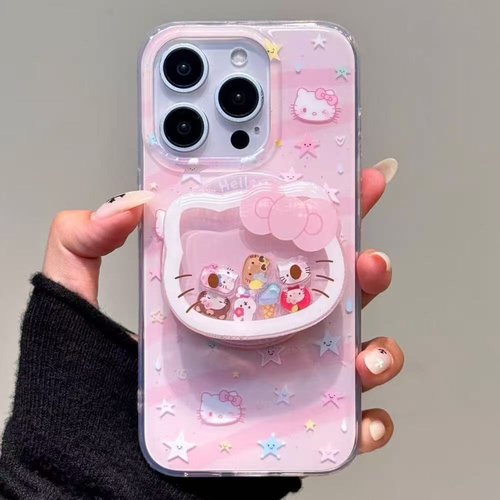 Dulce niña ins star kt para 16ProMax Shaking Music 15 Apple 14/13 funda para teléfono móvil iPhone15