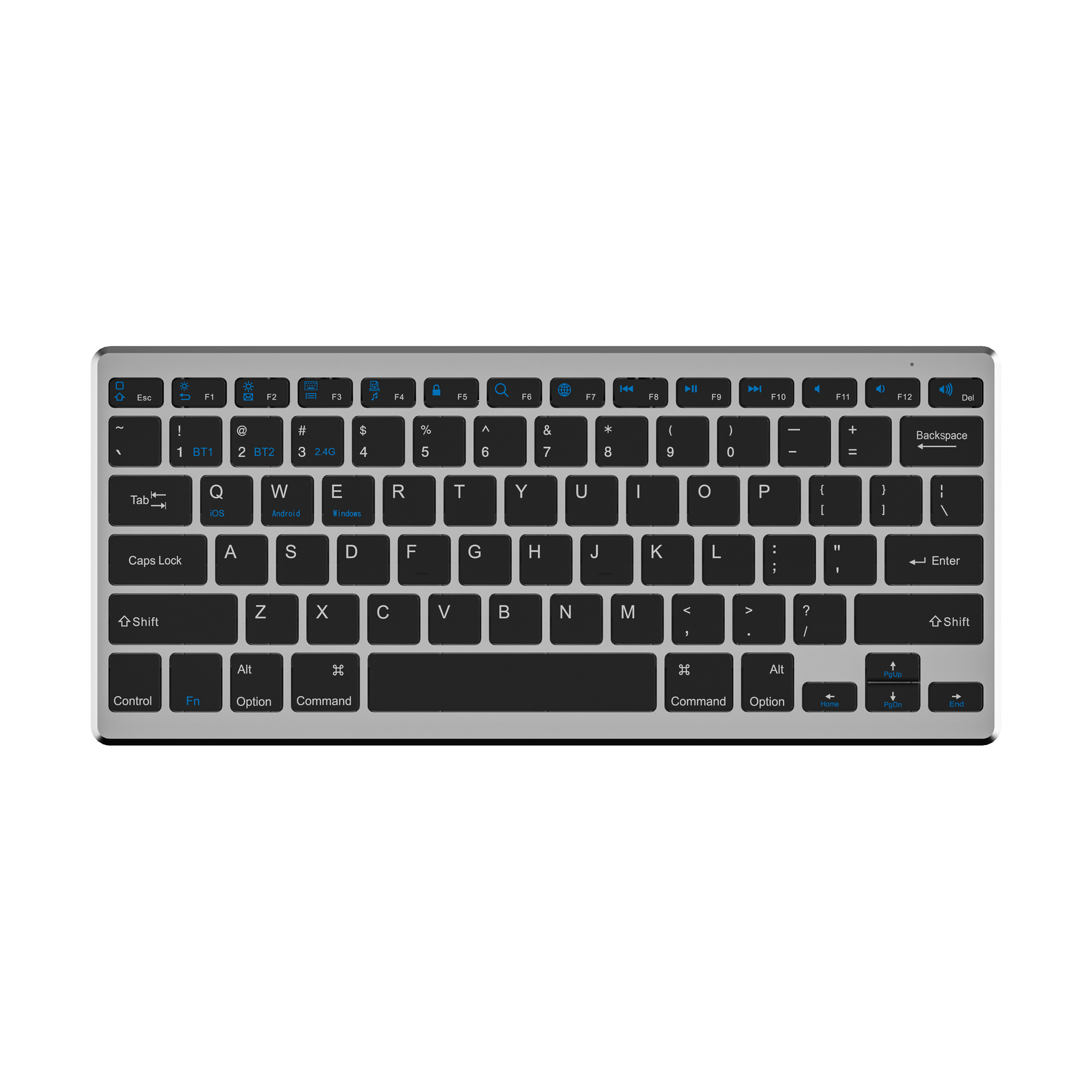 K019 teclado inalámbrico bluetooth para teléfonos móviles tabletas 78 pequeñas computadoras portátiles de oficina silenciosas multilingües iPad image 8