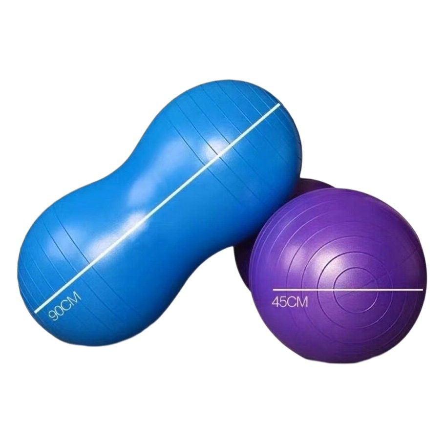 pvc Yoga Ball Thickened Explosion-Proof Peanut Ball Children's Rehabilitation Training Capsule Massage Ball Dalong Fitness Ball
