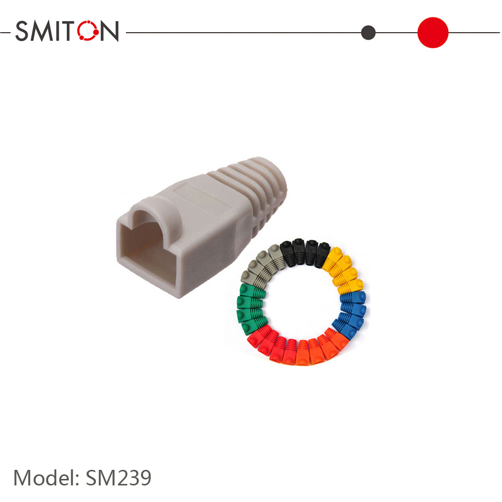 网络护套8P8C网线护套五类六类孔径均可用颜色多种类