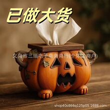�羳��ƷHalloween Pumpkin Tissue Box Holder�f�}���Ϲϼ�����
